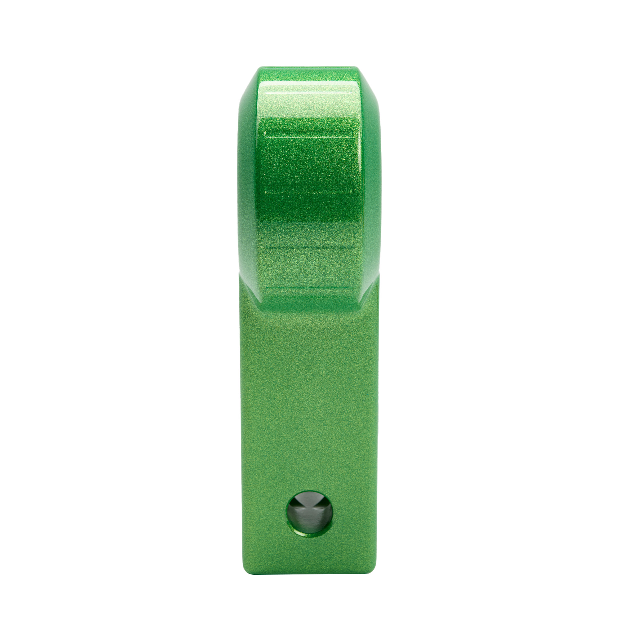 7075 Aluminium Rope Friendly Recovery Hitch - Green Prismatic - Image 2
