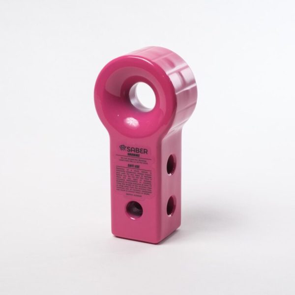 Saber 7075 Alloy Recovery Hitch – Prismatic Pink & 9K Soft Shackle