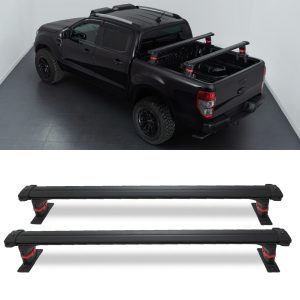 Ford Ranger T9 2023+ Heavy Duty 200kg Truck Bed Rail Cross Bars
