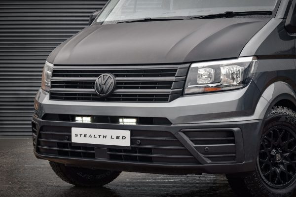 Stealth LED VW Crafter 2017+ Twin 6 Luminous LED Integration Grille Kit - 5,760 Lumens