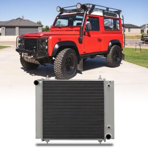 ZZ03408A-Land-Rover-Defender-2.5-200TDI-LD-90-94-5050.jpg Predator4x4 High Flow Alloy Radiator To Fit Land Rover Defender 2.5 200TDI LD 90-94