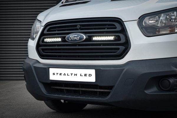 Stealth LED Ford Transit 2015-2019 Twin 10 Luminous LED Integration Grille Kit - 7,560 Lumens
