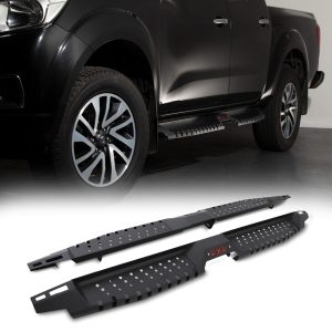TSSS006-50-50-NEW-1.jpg Nissan Navara D23 NP300 Double Cab 2015+ Black Side Steps
