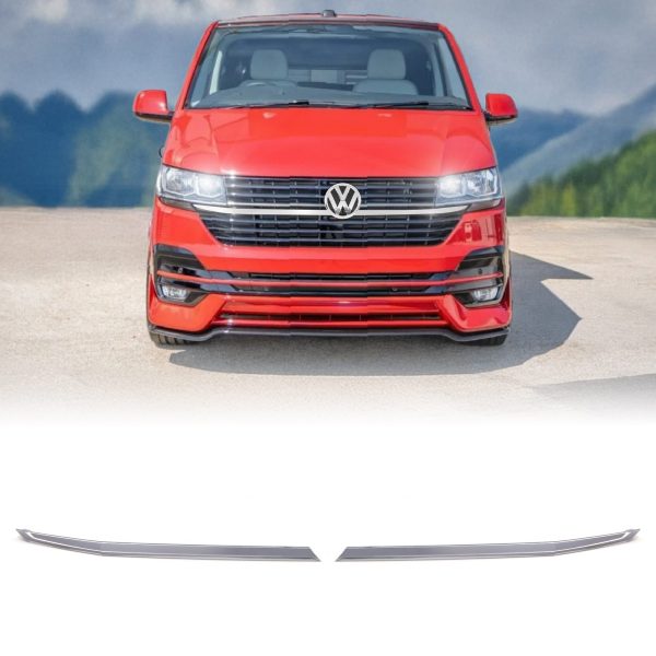 VW Transporter T6.1 19-24 Chrome 2 Piece Long Grille Trims