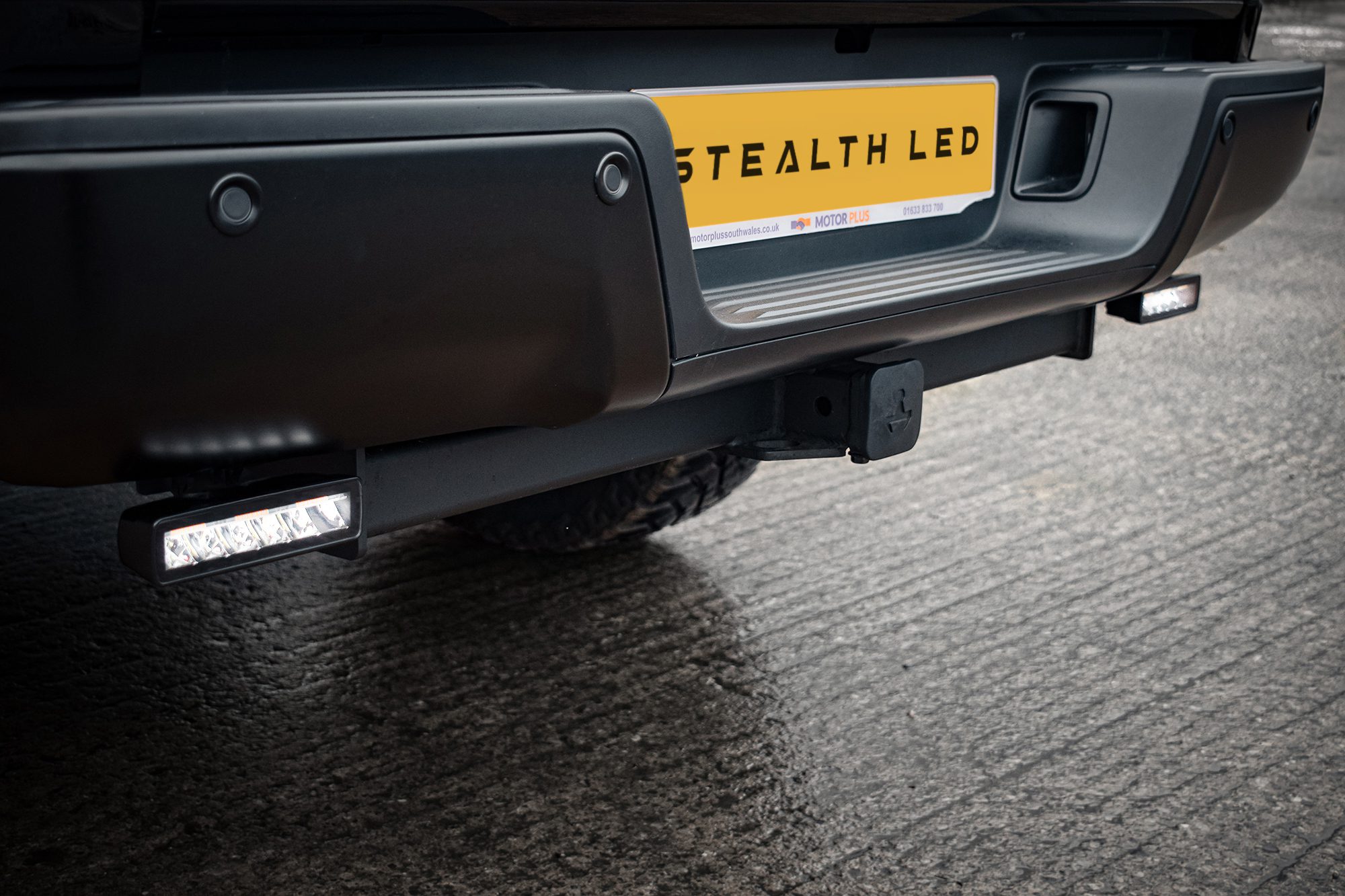 Stealth LED Ford Ranger T8 2018-2022 Twin 6 Luminous LED Rear Integration Kit - 5,760 Lumens