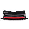 VW Transporter T6 16-19 Gloss Black Badgeless Front Bumper Grille Red Trim