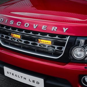 Stealth LED Land Rover Discovery 4.5 2013-2016 Twin 6 Flashing Luminous LED Integration Grille Kit - 5,760 Lumens