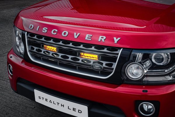 Stealth LED Land Rover Discovery 4.5 2013-2016 Twin 6 Flashing Luminous LED Integration Grille Kit - 5,760 Lumens