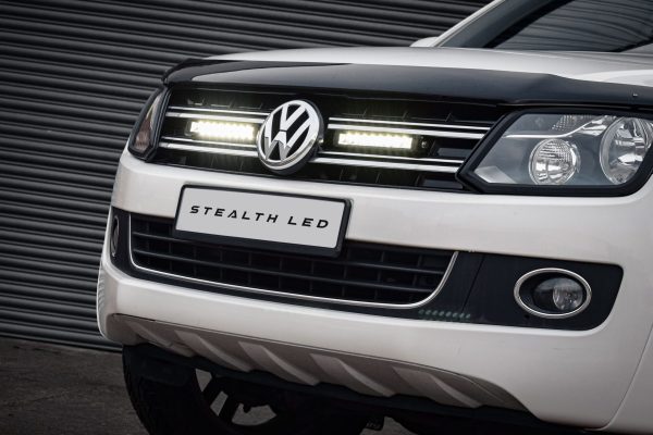 Stealth LED VW Amarok 2010-2016 Twin 10 Luminous LED Integration Grille Kit - 7,560 Lumens