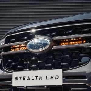 Stealth LED Ford Ranger T9 2023+ Twin 10 Flashing Luminous LED Integration Grille Kit - 7,560 Lumens