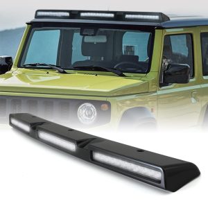 Suzuki Jimny Mk4 JB74 2018+ Gloss Black Triple Pod Roof Mounted LED Light