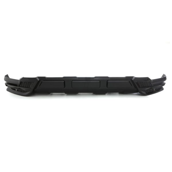VW Amarok MK2 2023+ Gloss Black LED DRL Front Bumper Splitter