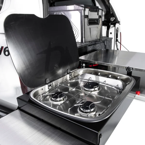 ARB Outback Drawer System With Slide-Out Kitchen Pickup Double Cab