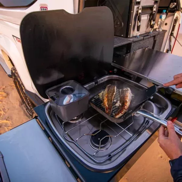 ARB Outback Drawer System with Slide-Out Kitchen Ford Ranger Mk8 (2023 Onwards) Double Cab