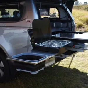 ARB Outback Drawer System With Slide-Out Kitchen Pickup Double Cab