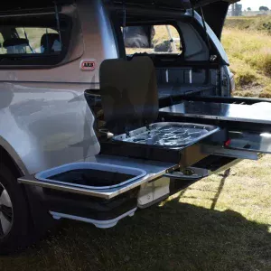 slide_kitchen_dmax_4_ ARB Outback Drawer System With Slide-Out Kitchen Pickup Double Cab