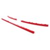 VW Transporter T6 16-19 Red 5pc Upper & Lower Grille Trim Kit