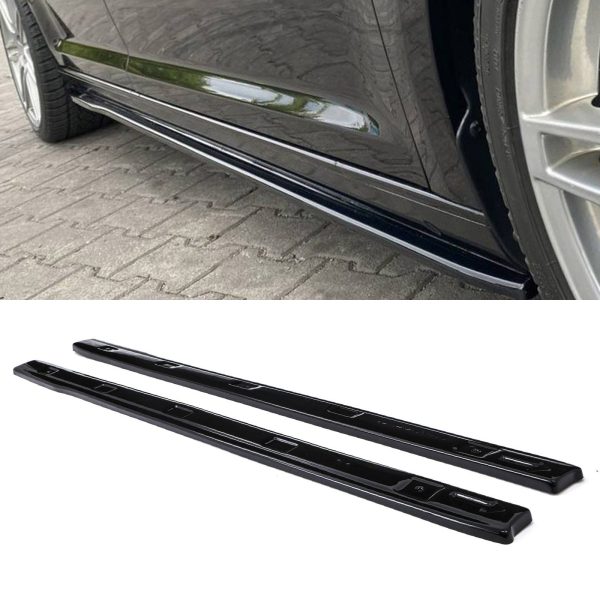 KSSS006-001.1-flip.jpg Volkswagen Caddy MK4 SWB 2015-2020 Gloss Black Side Skirts