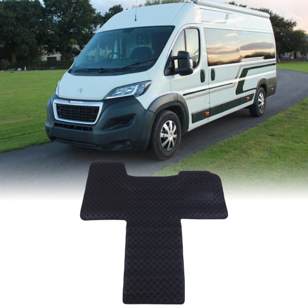 peugeot-boxer-50-50.jpg Peugeot Boxer Motorhome 07-19 Black Rubber Floor Mat