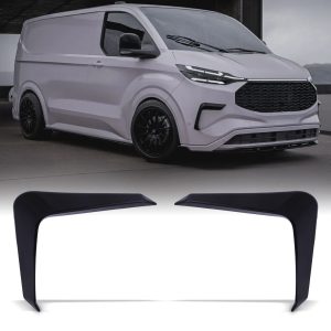 Ford Transit Custom MK2 24+ Gloss Black Front Canards