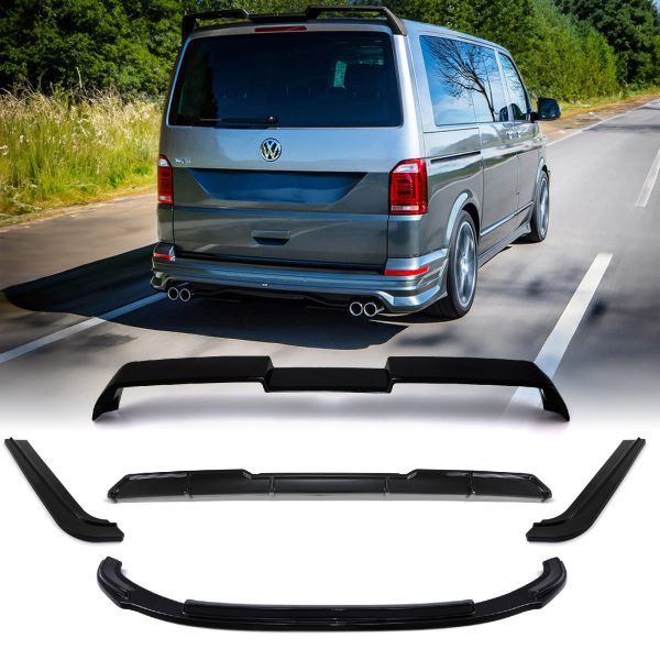 50-50-solid-3.jpg VW Transporter T6/T6.1 Tailgate 2016+ Front & Rear Aero Kit