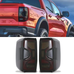 HMTL001-01-5050.jpg Ford Ranger T9 Wildtrak 2023+ Smoked LED Rear Tail Lights With Radar