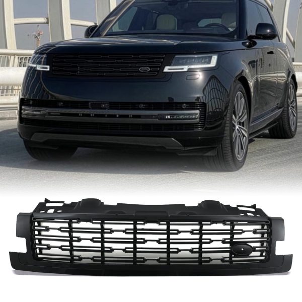 50-50-3.jpg Predator4x4 Complete Gloss Black Front Grille To Fit Range Rover Vogue L460 2022+