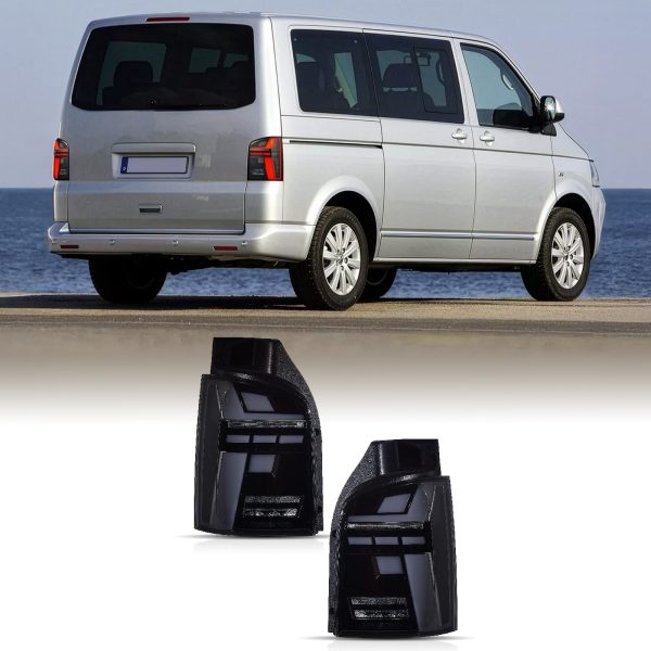 VW Transporter T5.1 2010-2014 LED Smoked Tail Lights