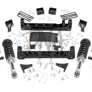 Nissan Navara 6″ Lift Kit with lifted front struts (05-15 D40 models) by Rough Country.