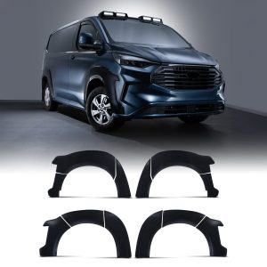Ford Transit Custom MK2 SWB 23+ Gloss Black Wheel Arches