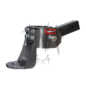 Gen-Y Glyder 6" Drop Torsion-Flex Ball Mount 2″ Shank