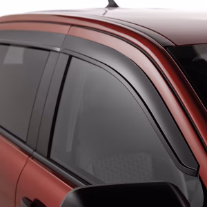 Ford Low Profile Side Window Air Deflectors Smoke Colour Kit Of Four For Ranger