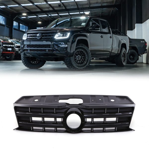 TIGR002-1-WEB.jpg Volkswagen Amarok MK1 10-20 Gloss Black Front Badged Grille