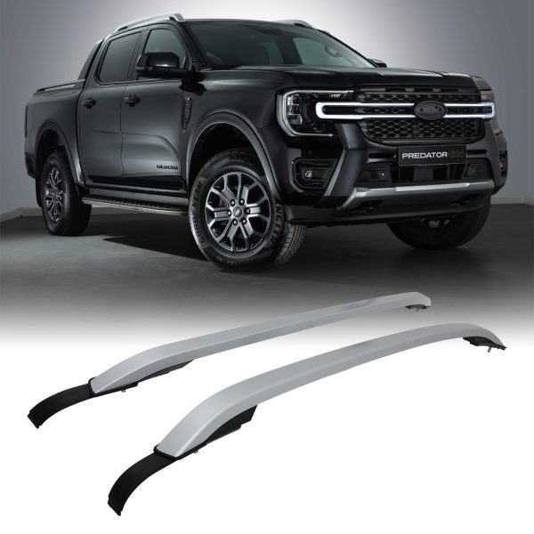 Ford Ranger T9 2023+ Silver Roof Rails