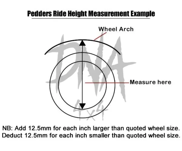 Pedders Rear Suspension Conversion Kit. Heavy duty for load carrying & towing