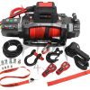 TERRAFIRMA M12.5S 12v ELECTRIC WINCH SYNTHETIC ROPE