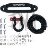 TERRAFIRMA M12.5S 12v ELECTRIC WINCH SYNTHETIC ROPE