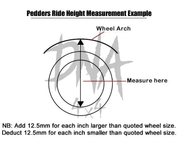 803322_1 Pedders Rear Suspension Conversion Kit. Heavy duty for load carrying & towing