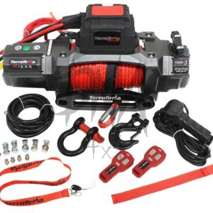 TERRAFIRMA M12.5S 12v ELECTRIC WINCH SYNTHETIC ROPE