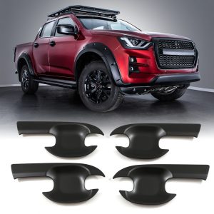 Isuzu D-Max RG 2021+ Black Door Handle Inserts