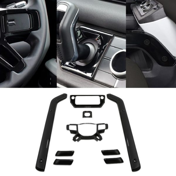 Predator4x4 Centre Console & Steering Wheel Trim Kit To Fit Land Rover Defender L663 2020+