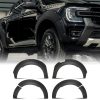 Ford Ranger T9 Wildtrak 2023+ 85mm Matte Black Wheel Arch Kit
