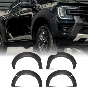 50-50-1-12.jpg Ford Ranger T9 Wildtrak 2023+ 85mm Matte Black Wheel Arch Kit
