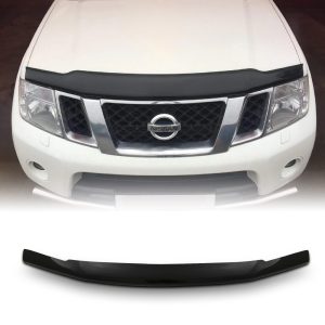 Nissan Navara D40 10-14 Black Bonnet Guard Protector
