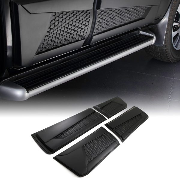 Nissan Navara D23 NP300 14-20 Matte Black Large Body Cladding Kit