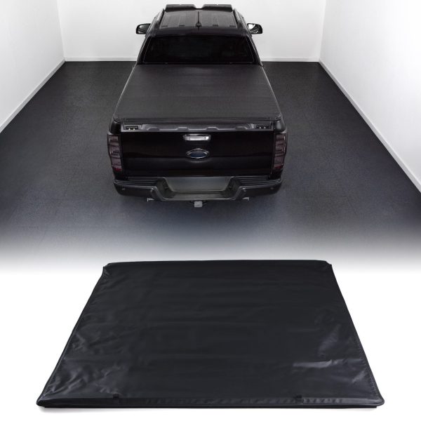50-50-11-1.jpg Ford Ranger T6 T7 T8 11-22 Locking Roll Top Soft Tonneau Cover