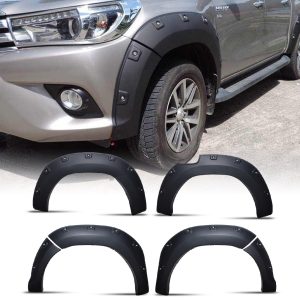 Toyota Hilux Revo 15-18 Black Fender Flare Wide Arch Kit