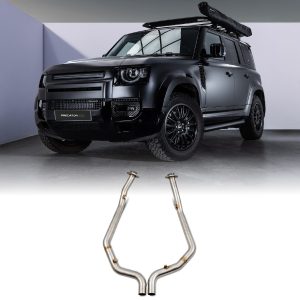 Predator4x4 Exhaust Decat Pipes To Fit Land Rover Defender 5.0 V8 L663 2020+