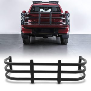 50-50-13-1.jpg Isuzu D Max MK3 2021+ Black Truck Bed Extender Rack