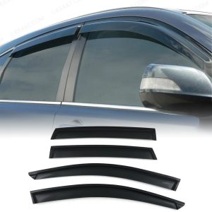 50-50-132.jpg Honda CR-V MK3 07-11 Black Wind Deflectors